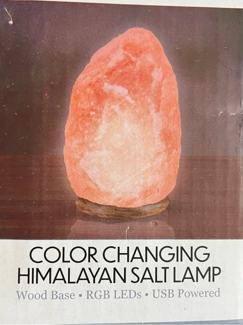 Pink Himalayan Salt Tock Lamp NWT